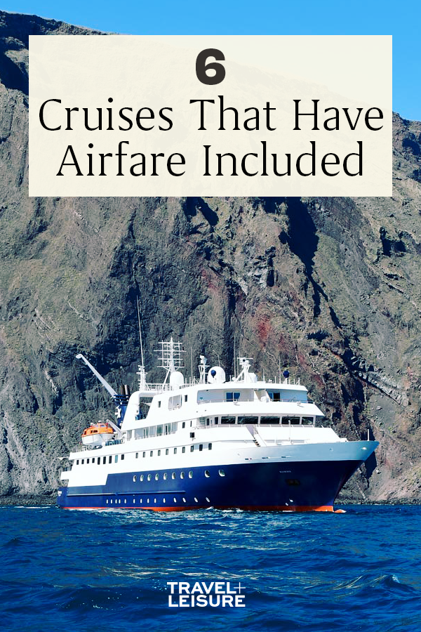 These Cruises Come With Airfare Included