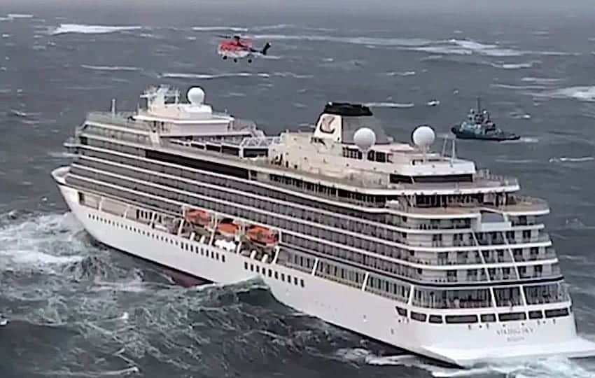 Viking Sky Cruise Ship Reaches Nearest Port