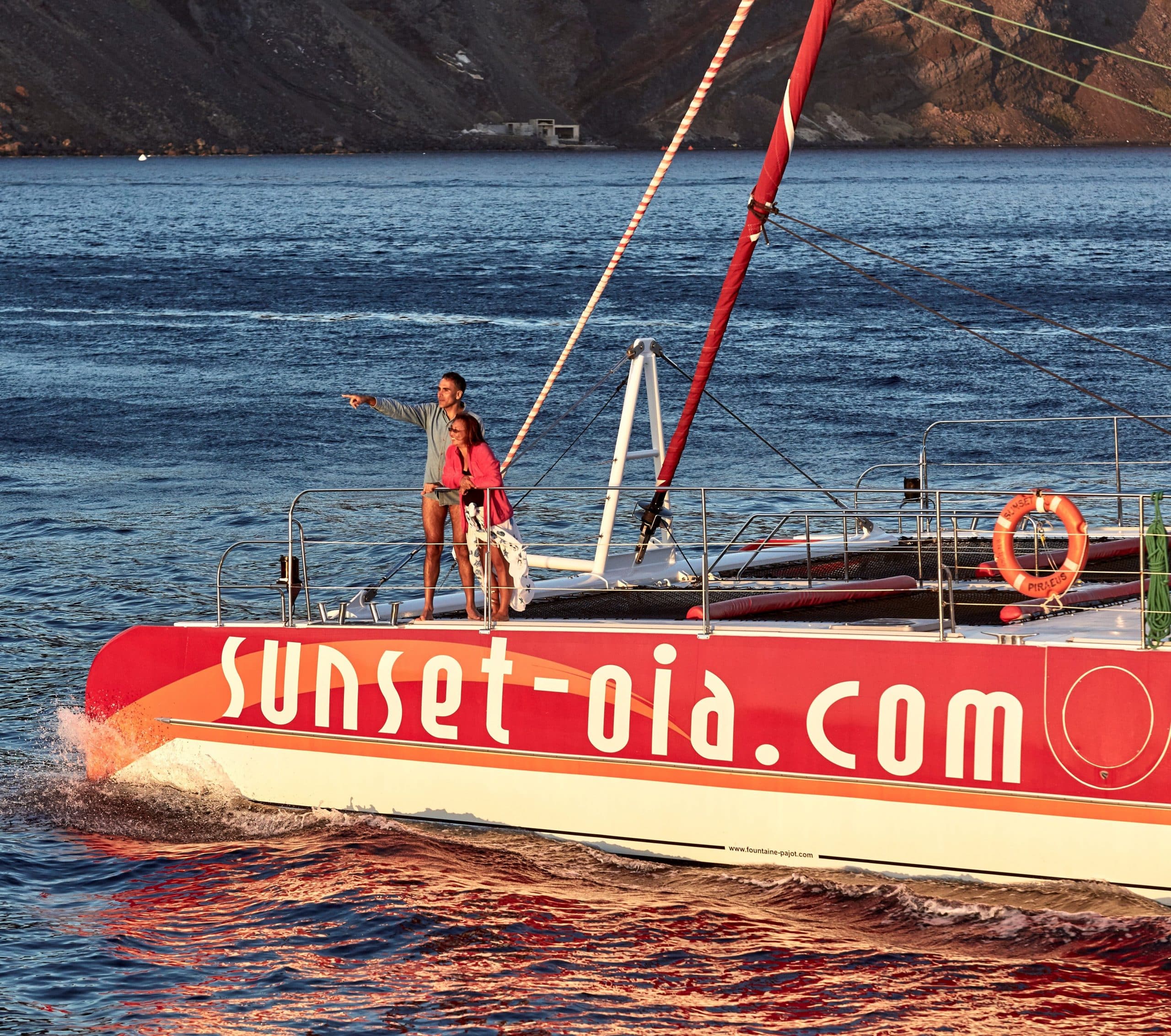 You will love your day trip with Sunset Oia Sailing Cruises